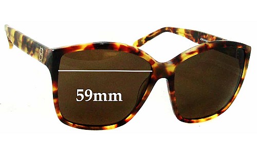 Sunglass Fix Replacement Lenses for House Of Harlow  Jordana - 59mm Wide 