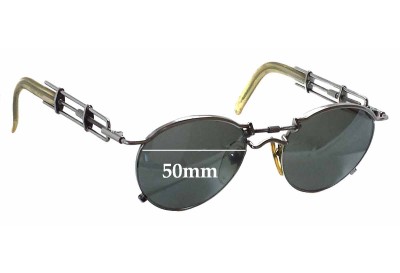Jean Paul Gaultier 56-0174 Replacement Sunglass Lenses - 50mm wide 