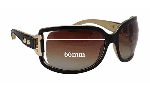 Sunglass Fix Replacement Lenses for Jimmy Choo Roka/S - 66mm Wide 