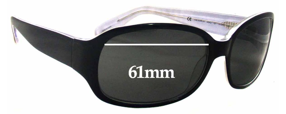 Juicy Couture The Earl/S New Sunglass Lenses - 61mm wide