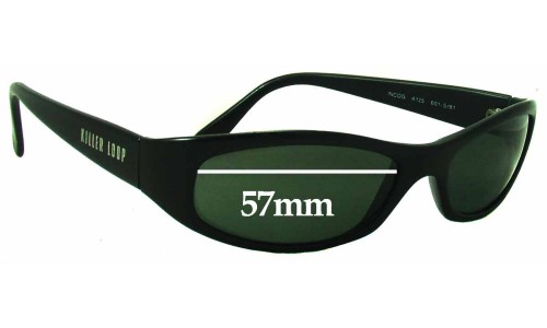 Sunglass Fix Replacement Lenses for Killer Loop K4125 Incog - 57mm Wide 