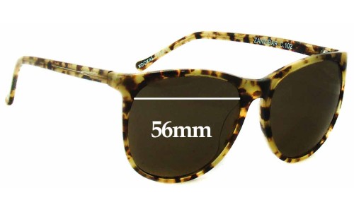 Sunglass Fix Replacement Lenses for Kookai Zanzibar - 56mm Wide Sunglass Fix Replacement Lenses for Kookai Zanzibar - 56mm Wide