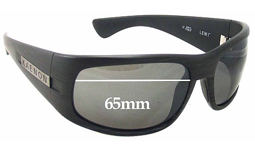 Sunglass Fix Verres de Remplacement pour Kaenon Lewi - 65mm Wide 