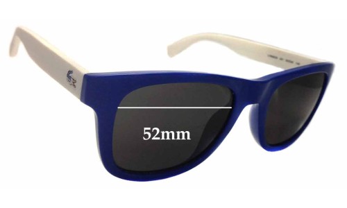 Sunglass Fix Ersatzgläser für Lacoste L790SOG - 52mm Wide 