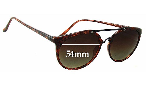 Sunglass Fix Replacement Lenses for Liz Claiborne  - 54mm Wide 