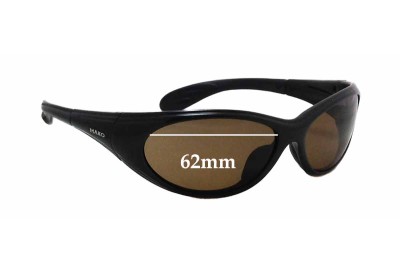 Mako Unknown Model Replacement Lenses 62mm wide 