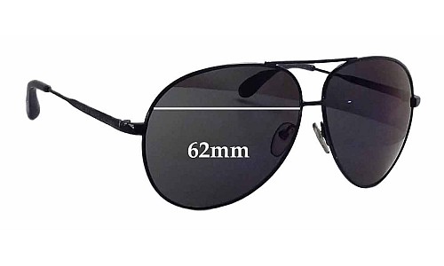 Sunglass Fix Replacement Lenses for Marc by Marc Jacobs MMJ 226/S - 62mm Wide 