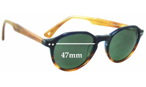 Sunglass Fix Replacement Lenses for Marcs M501 - 47mm Wide 