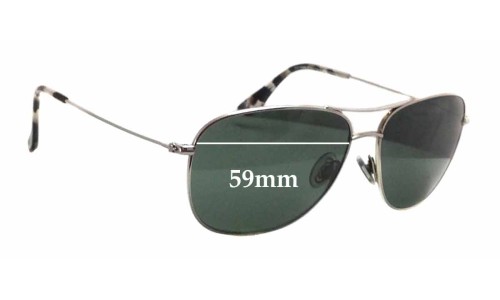 Maui Jim MJ247 Cliff House Replacement Lenses 59mm wide 