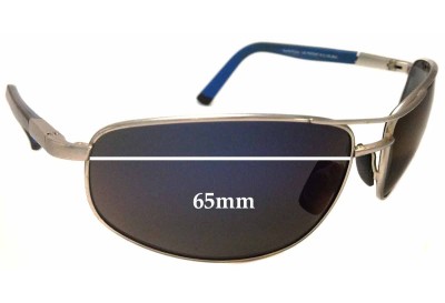 Maui Jim MJ272 North Point Replacement Sunglass Lenses - 65mm Wide 