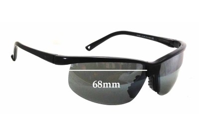 Maui Jim MJ402 Sunset Replacement Lenses 68mm wide 