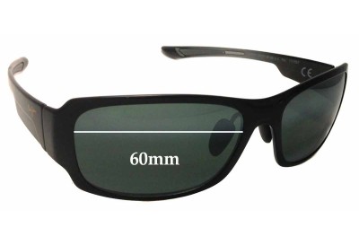 Maui Jim Bamboo Forest MJ415 Replacement Sunglass Lenses - 60mm wide 