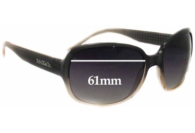 Max and CO Unknown Model Replacement Lenses 61mm wide 