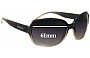 Sunglass Fix Replacement Lenses for Max and CO Unknown Model - 61mm Wide 