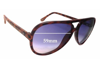 Michael Kors M2938S Brynn Replacement Lenses 59mm wide 