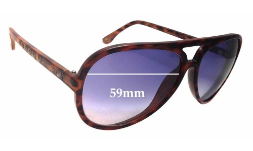 Sunglass Fix Replacement Lenses for Michael Kors M2938S Brynn - 59mm Wide 