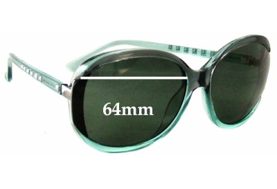 Michael Kors M2908S Kinsey Replacement Lenses 64mm wide 