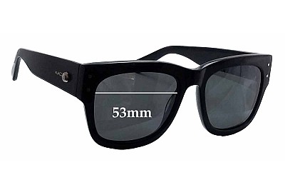 Mimco Huntro Replacement Lenses 53mm wide 