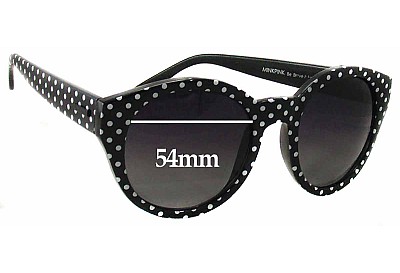 Minkpink Paparazzi Replacement Lenses 54mm wide 