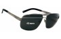 Sunglass Fix Replacement Lenses for Montblanc MB 322S - 61mm Wide 