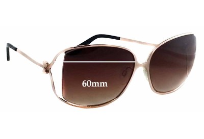 Moschino MO618-02 Replacement Lenses 60mm wide 