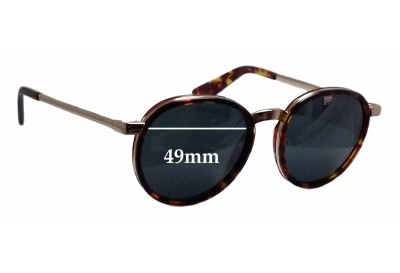 Nick Campbell Malcolm Replacement Lenses 49mm wide 