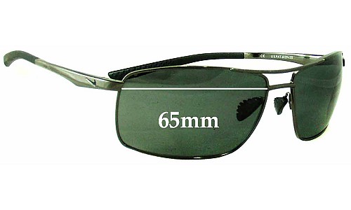 Sunglass Fix Replacement Lenses for Nike EV0592 Avid II - 65mm Wide 
