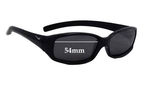 Sunglass Fix Replacement Lenses for Nike EV0123 GDO BOX R - 54mm Wide 