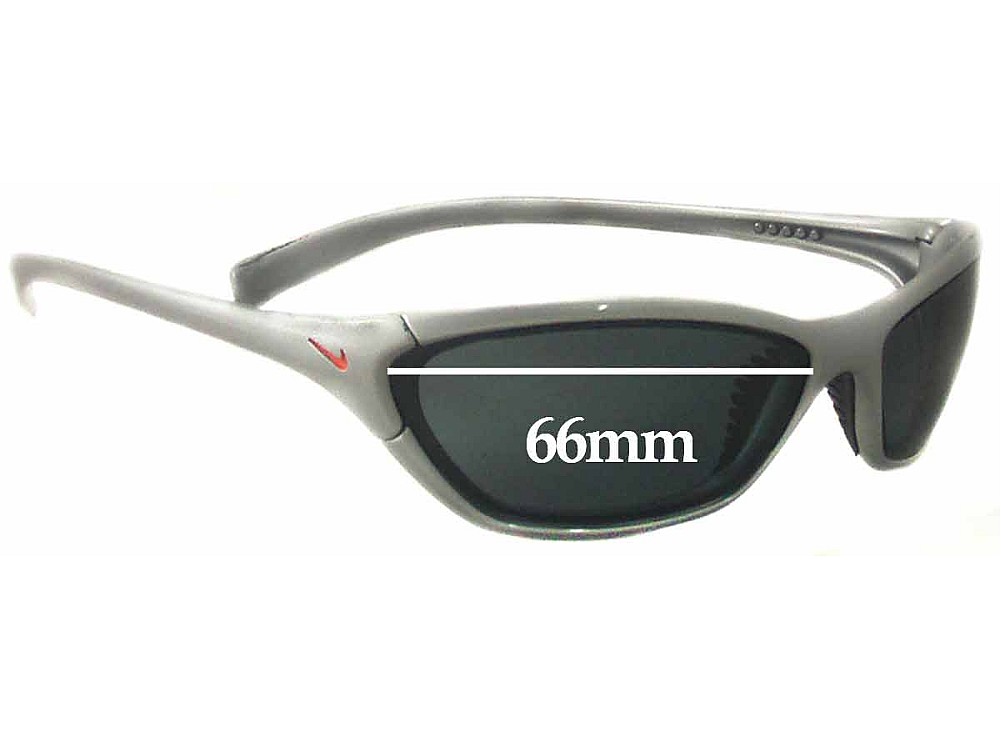 Sunglass Fix Replacement Lenses for Nike EV0011 Interchange Square - 66mm Wide Sunglass Fix Replacement Lenses for Nike EV0011 Interchange Square - 66mm Wide