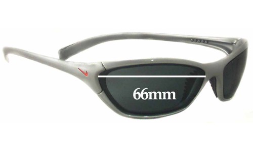 Sunglass Fix Replacement Lenses for Nike EV0011 Interchange Square - 66mm Wide 