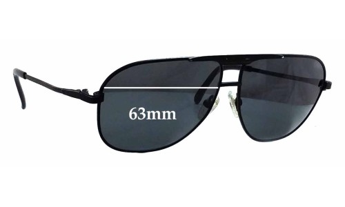 Sunglass Fix Lentes de Repuesto para Nikon Pilot - 63mm Wide 