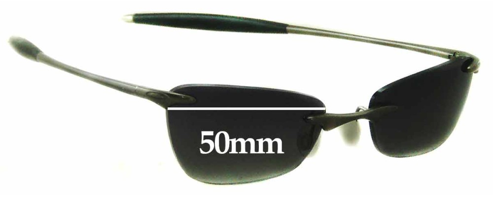 Oakley 3 Replacement Sunglass Lenses - 50mm Wide