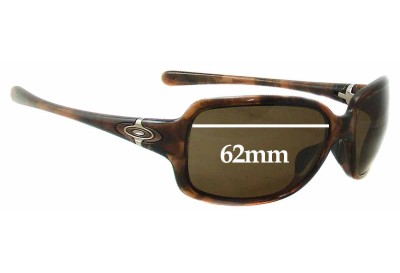 Oakley Break Point OO9168 Verres de Remplacement 62mm wide 