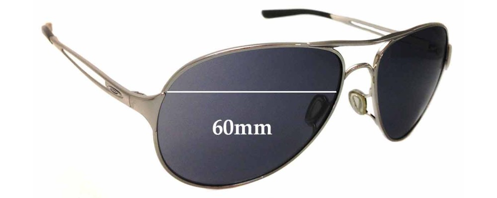 Oakley Caveat OO4054 Replacement Sunglass Lenses - 60mm Wide