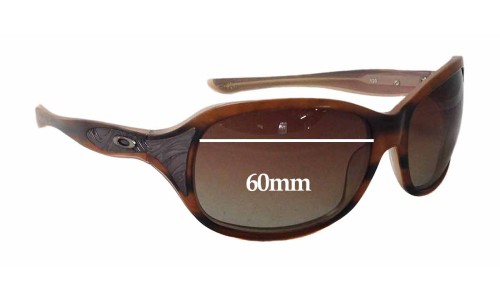 Sunglass Fix Replacement Lenses for Oakley Embrace - 60mm Wide 