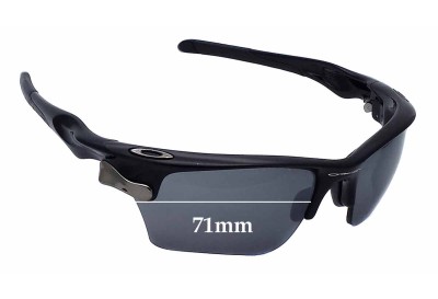 Oakley Fast Jacket OO9156 Replacement Lenses 71mm wide 