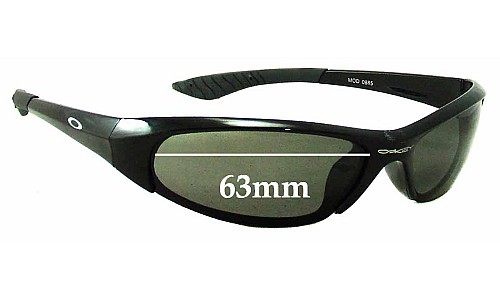 Sunglass Fix Replacement Lenses for Oakley MOD 0885 - 63mm Wide 