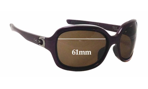 Sunglass Fix Replacement Lenses for Oakley Pulse OO9198 - 61mm Wide 