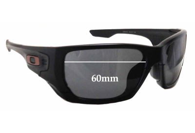 Oakley Style Switch OO9216 Replacement Lenses 60mm wide 