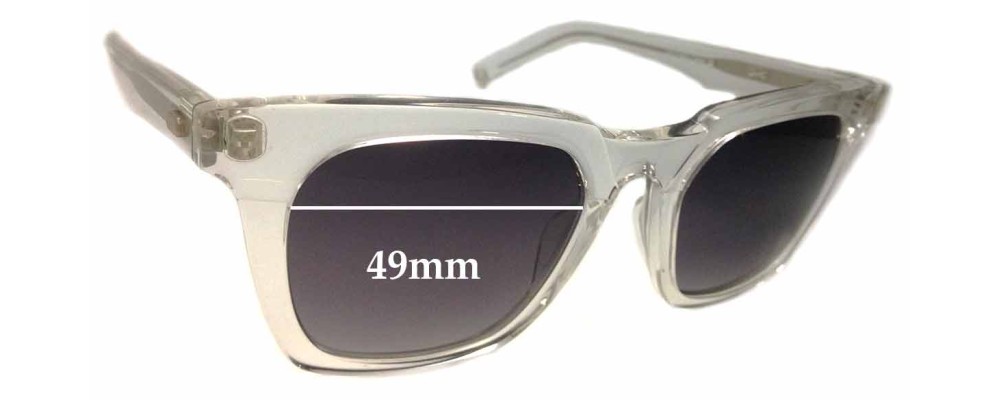 OAMC Mara New Sunglass Lenses - 49mm wide