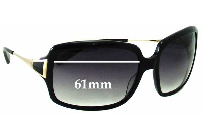 Oliver Peoples Dulaine Replacement Lenses 61mm wide 