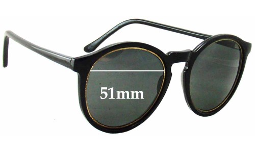 Sunglass Fix Replacement Lenses for 101 101 - 51mm Wide 