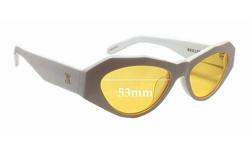 Sunglass Fix Replacement Lenses for Onkler Traffic - 53mm Wide 