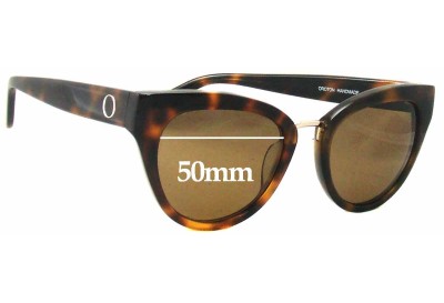 Oroton  Cecile Verres de Remplacement 50mm wide 