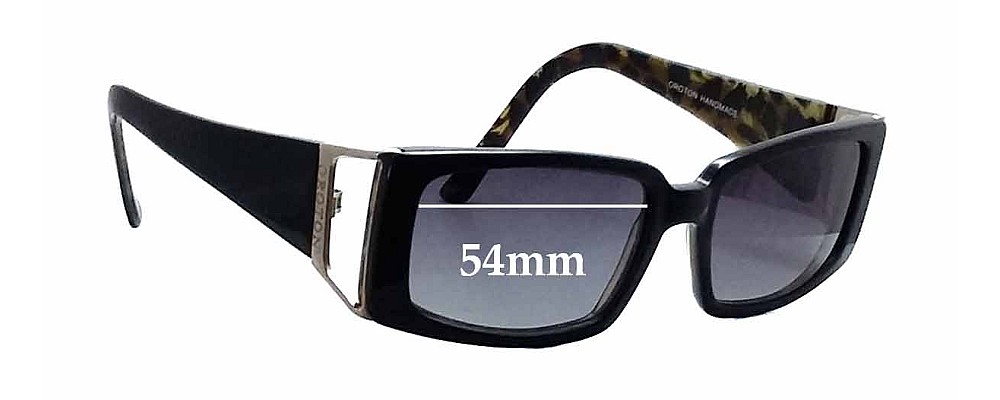 Sunglass Fix Replacement Lenses for Oroton  Milano II - 54mm Wide