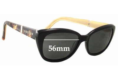 Oroton  Vallarta Verres de Remplacement 56mm wide 