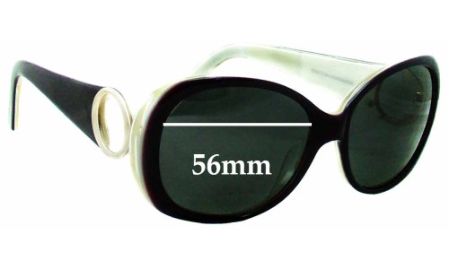 Sunglass Fix Lentes de Repuesto para Oroton  Splendour - 56mm Wide 