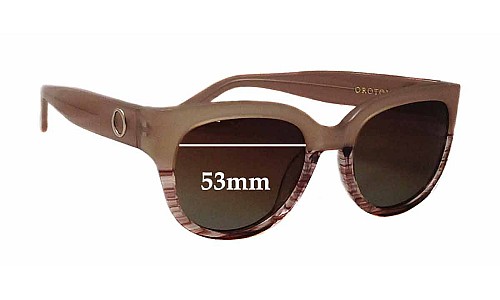 Sunglass Fix Replacement Lenses for Oroton  Violetta - 53mm Wide 