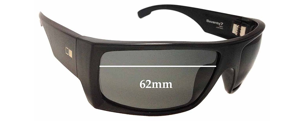 Sunglass Fix Replacement Lenses for Otis 77 - 62mm Wide