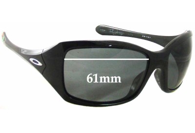 Oakley Ravishing Taca Verres de Remplacement 61mm wide 